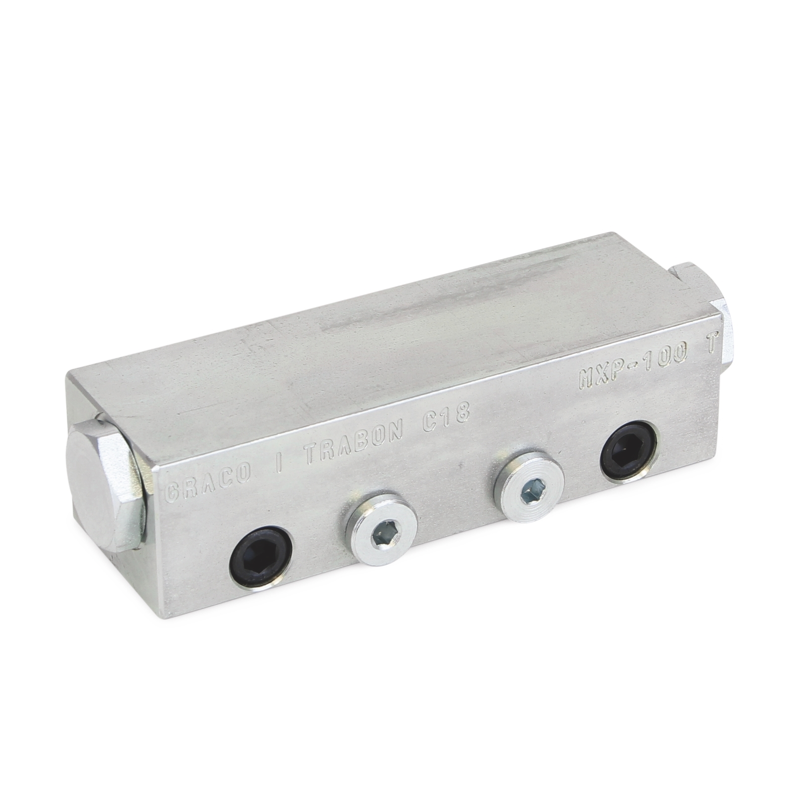 Modulares Trabon® MXP-Verteilerventil – MXP-100S – 3,28 cm³ (0,200 in³)