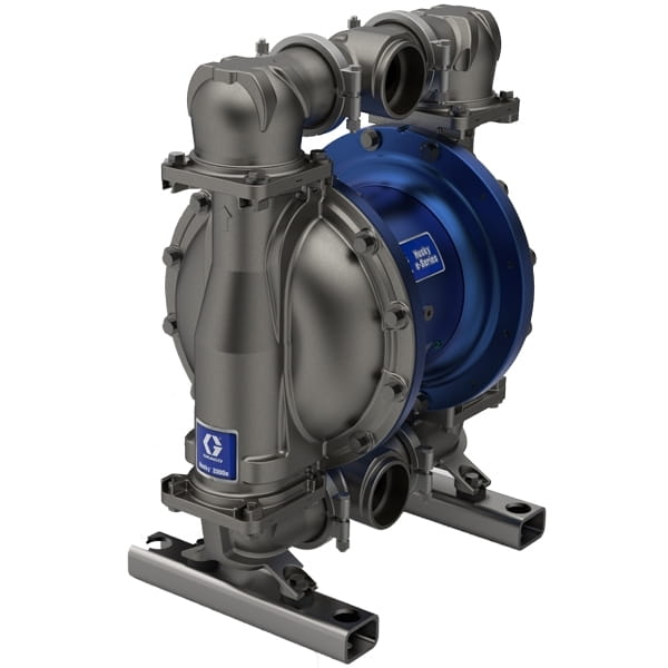 Pompe à membrane électrique Husky 3300e 3" NIRO ; -- sans moteur, sans KMPSR, bride d'extrémité BSP, partie centrale en AL, siège NIRO, bille PT, membrane PT