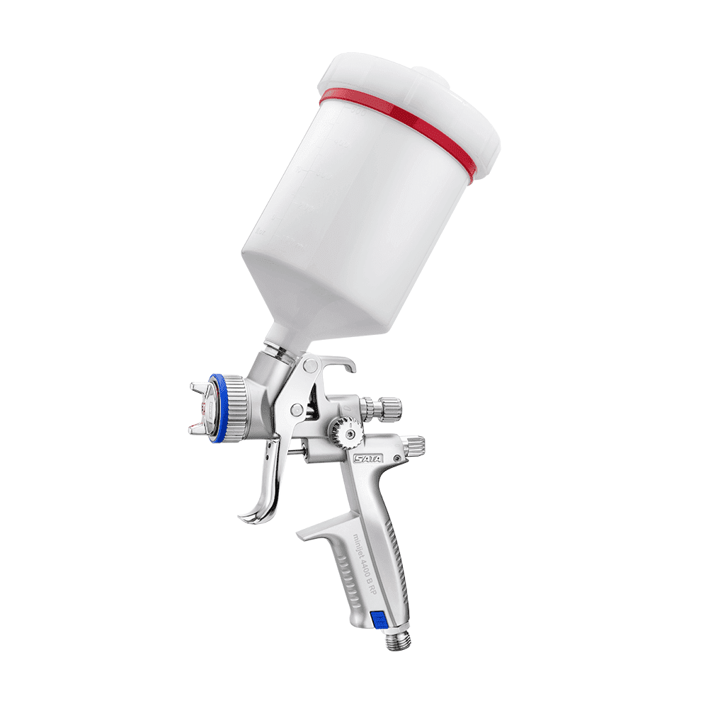 SATAminijet 4400 B RP Düse 0,8 SR  0,125 l QCC Kunststoff-Mehrwegbecher