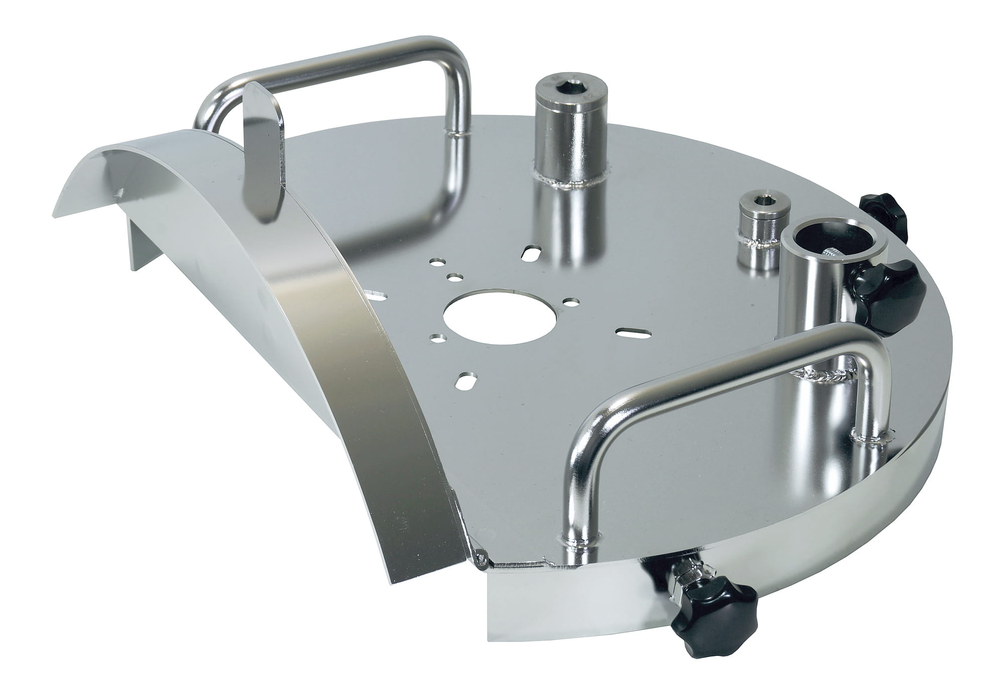 Behälterdeckel Edelstahl für 30l Container mit Haltegriffen Behälterdeckel Edelstahl für 30l Container mit Haltegriffen