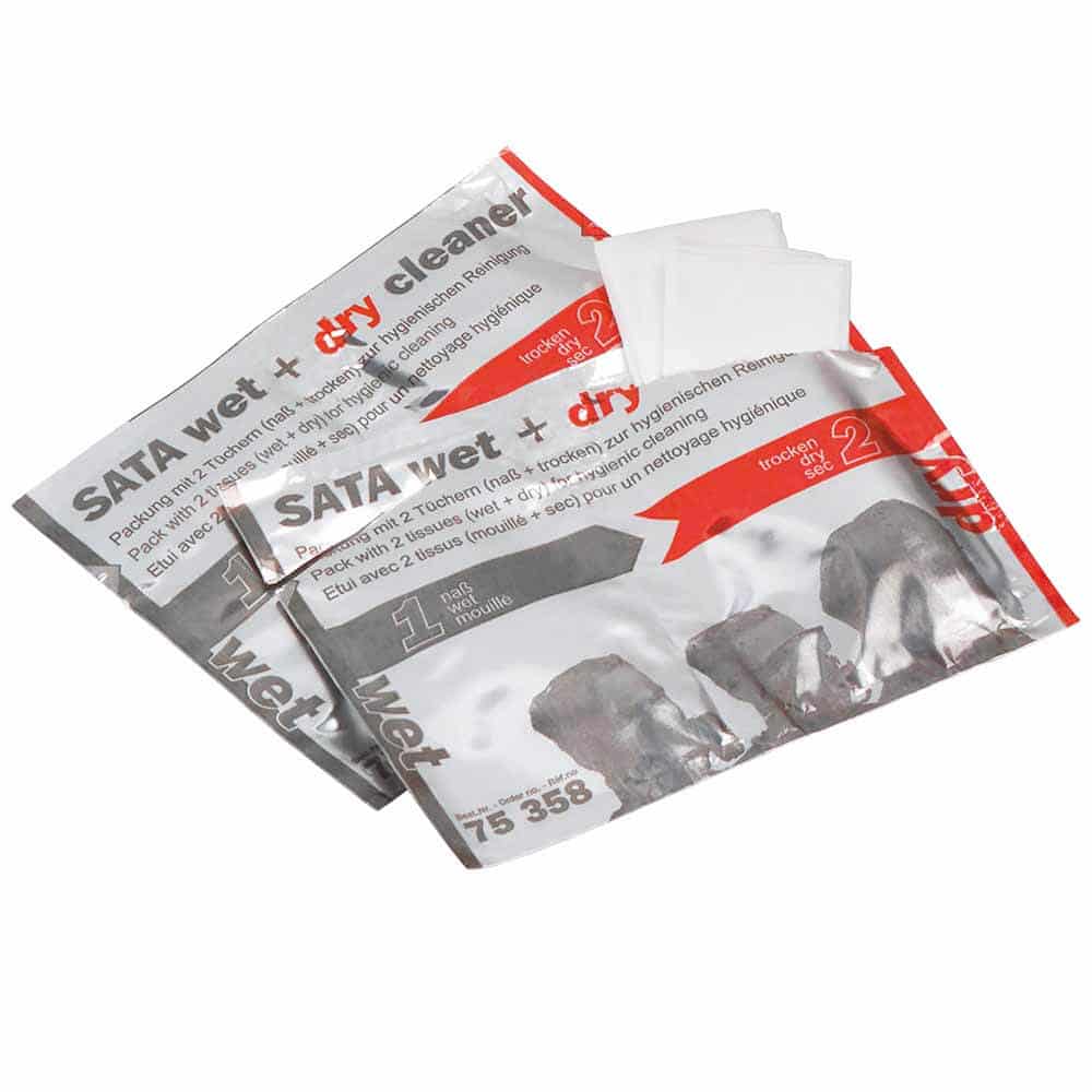 SATA wet & dry cleaner (Verpackungseinheit 50 Stück)