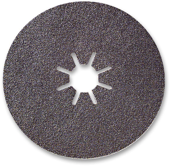 sia Abrasives 4700 siaral 8 – Fiberschleifscheibe – Ø 115 mm, Sternloch: 22 mm – Körnung 24