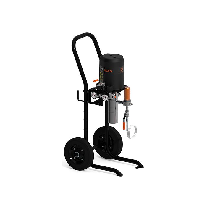 Elcometer Sagola Mini Xtreme Mix avec buse airless assistée par air 13/40 (0,013″/0,33 mm, 40°)