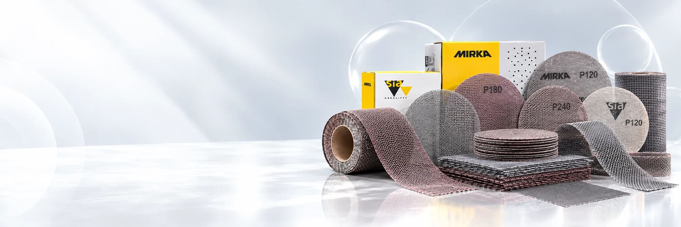 Mesh abrasives