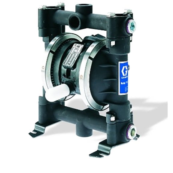 Husky 716 AL (3/4" BSP) bomba con control remoto, carcasa central de PP, asientos AC, bolas de PTFE y membranas de PTFE