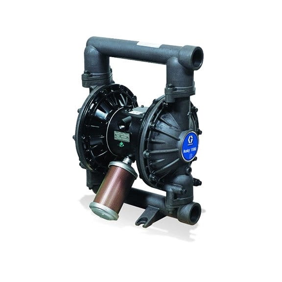 Husky 1590 AL 38.1 mm (1-1/2") BSP NPT standard pump, AL centre housing, SS seats, PTFE balls and PTFE diaphragm