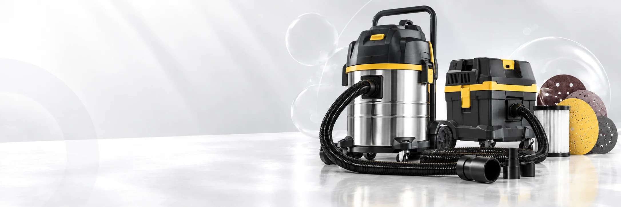 Industrial vacuum cleaners