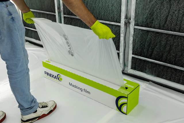 Finixa Premium masking film - colour adhesive 4.8m x 200m