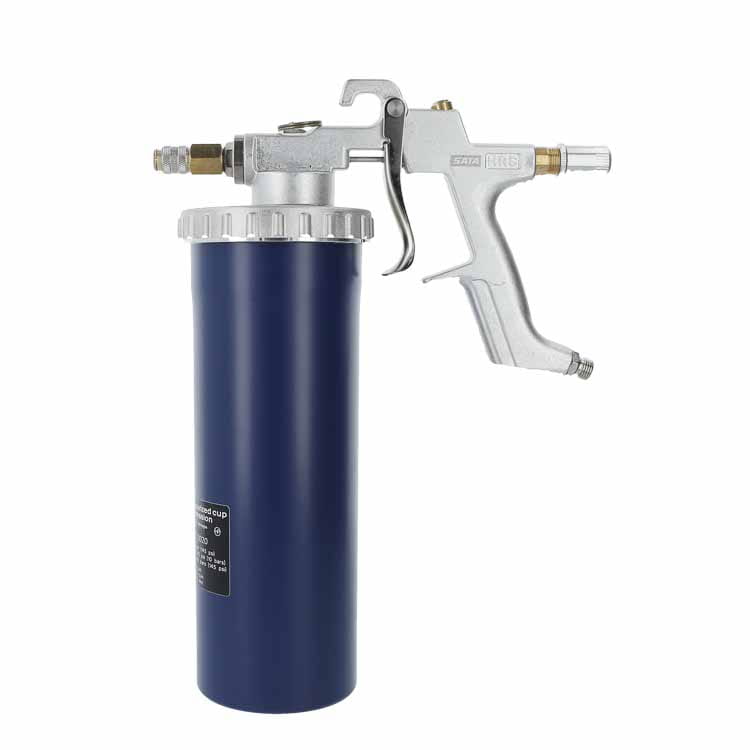 SATA HRS E Druckbecherpistole mit 1,5 l Becher (max. 10 bar), Mengenregulierung, ohne Sonden