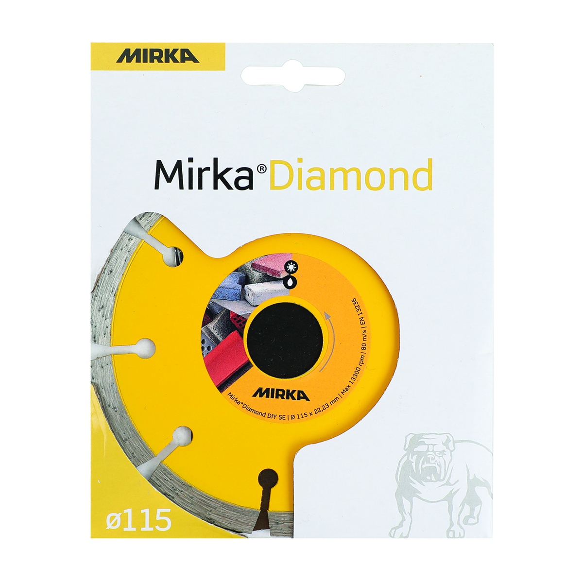Mirka – Abrasives & Polishes | Cutting discs | Mirka® Diamond Wheel DIY SE 115 mm