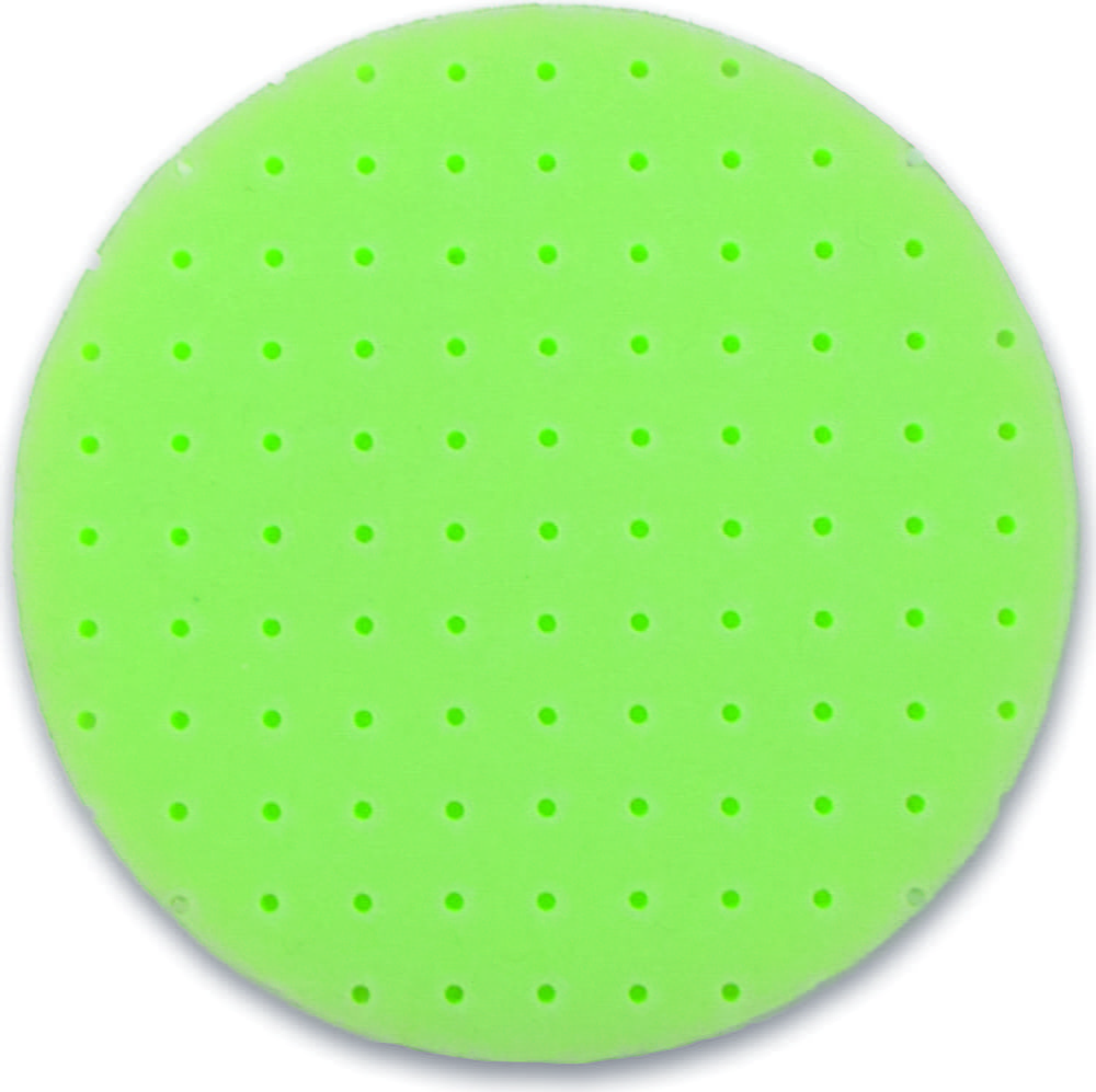 sia Abrasives 7950 siapower-foam – siafast Schleifscheibe – Ø 77 mm, Multi-Loch – Körnung 1000