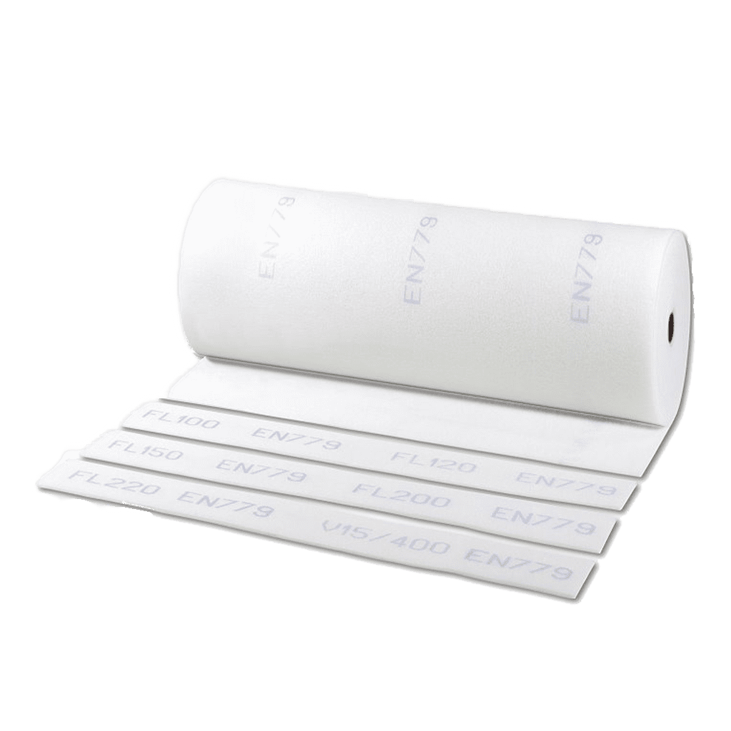 Maty filtrujące gruby pył – G2/EU2 10 mm, cięcie na wymiar/m² do wstępnej filtracji w instalacjach wentylacyjnych i odciągowych