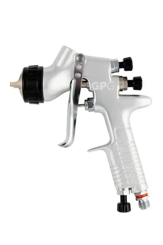 Pistola de vaso fluido convencional DeVilbiss GPG - C86, tamaño de boquilla y vaso 1,4 mm y 560 ml, acetal -  Pistola pulverizadora multiuso para aplicaciones profesionales