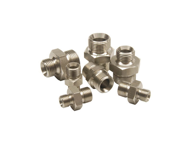 Beschichtpunkt HD en acier inoxydable, filetage mâle 1/4" x 1/4", conique