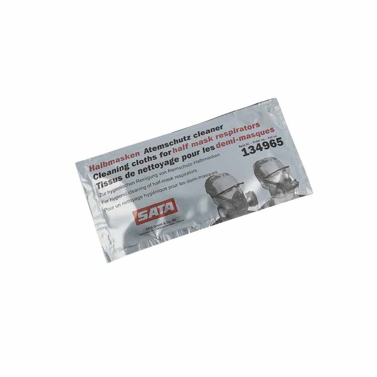 SATA Halbmasken cleaner [(Verpackungseinheit 10 Stück)] Bitte Mindesthaltbarkeitsdatum beachten!