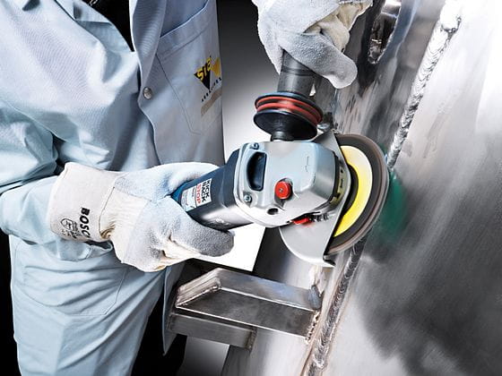 sia Abrasives 2824 siaflap – Fiberglas-Stützteller – Ø 125 mm, Bohrung: 22,23 mm – Typ: T29 (gewinkelt), Eco, 40