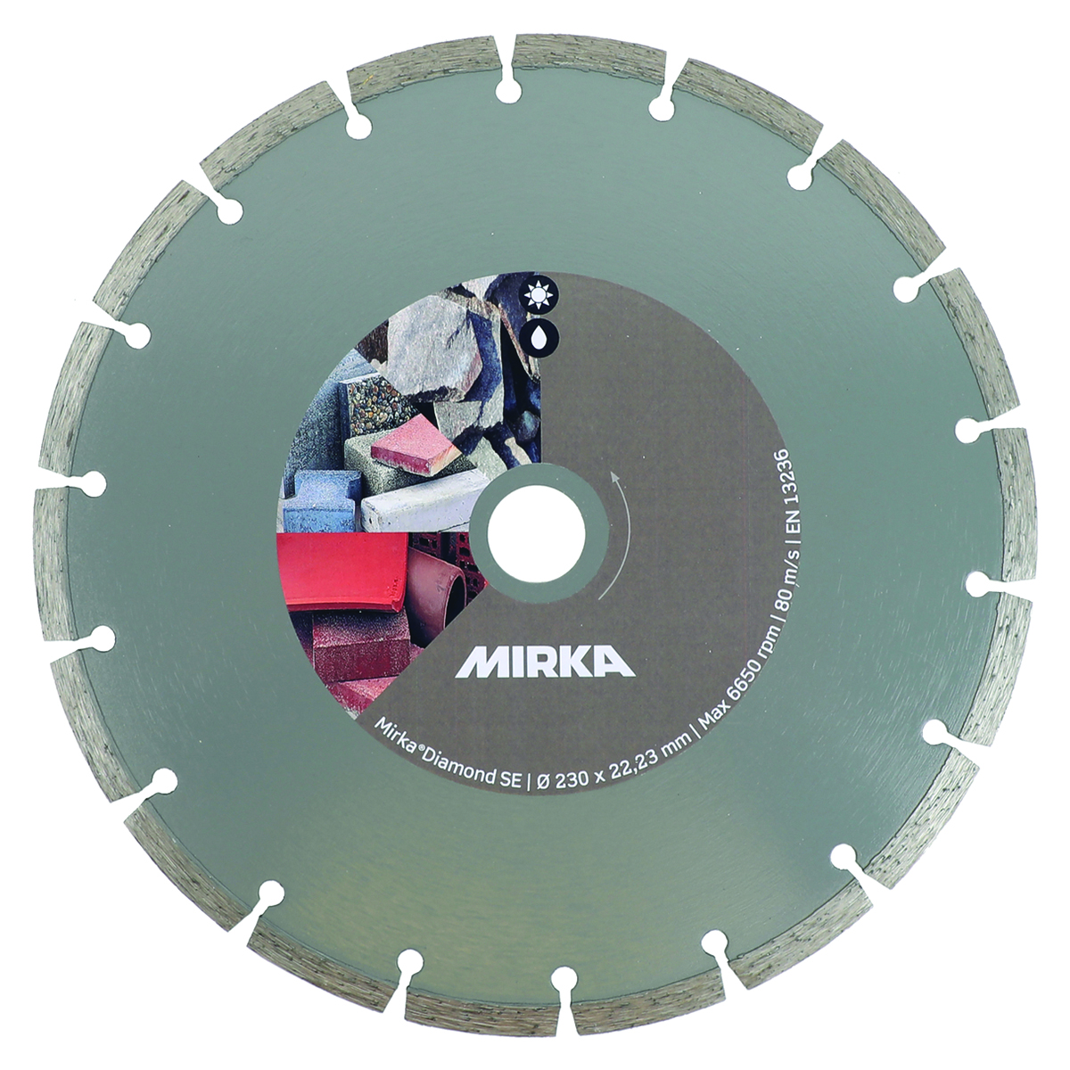Mirka – Abrasives & Polishes | Cutting discs | Mirka® Diamond Wheel SE 125 mm