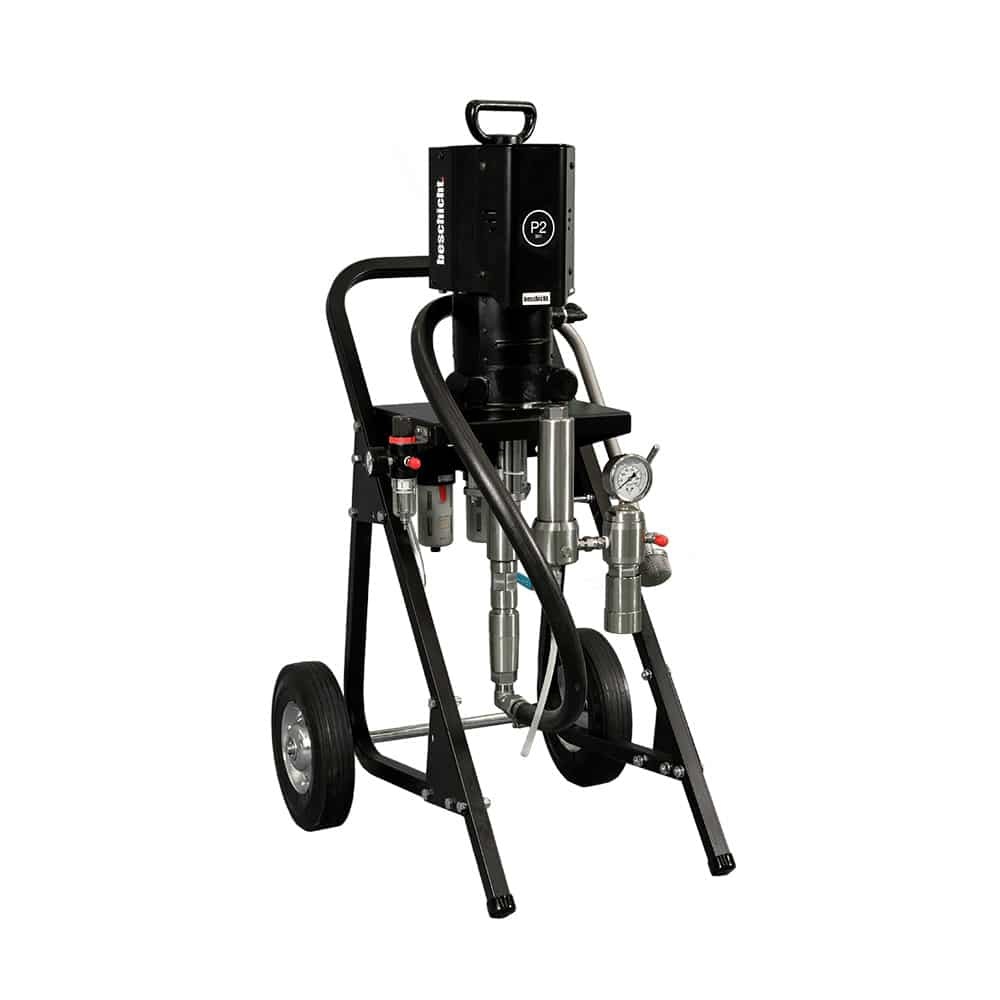 P2 P Piston Pump 30:1 Spraypack Ready on Trolley