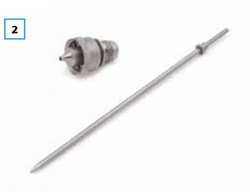 PRONA Düsensatz mit Nadel für R-210P – 2.5 mm