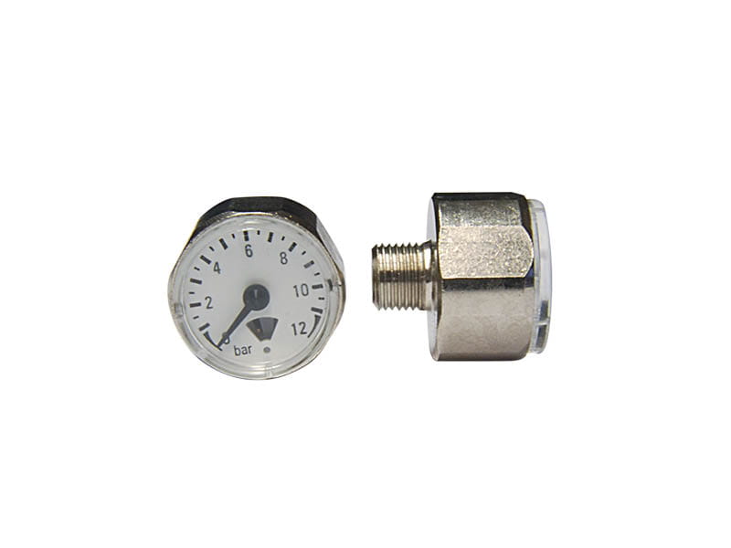 beschichtpunkt - Spare part pressure gauge rear ø21mm connection 1/8"
