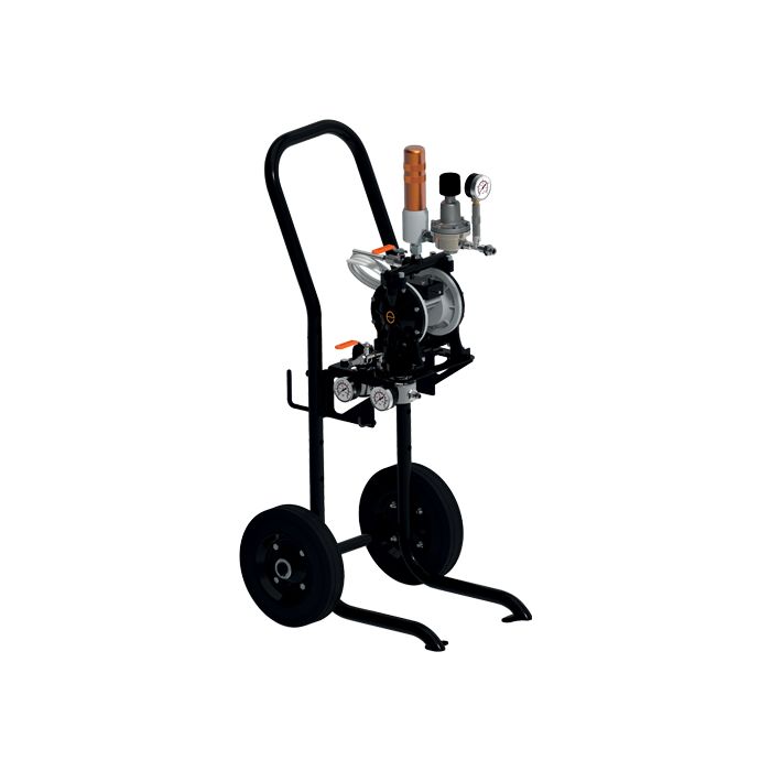 Elcometer Sagola X 4100 Pressure Spray Gun with XT01B Air Cap & 1.20 mm Stainless Steel Needle and Nozzle Set