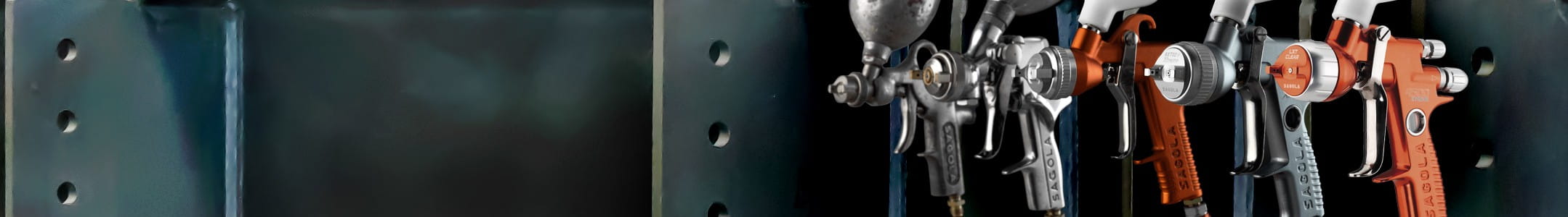 Elcometer spraying, blasting, pump and measuring technology banner