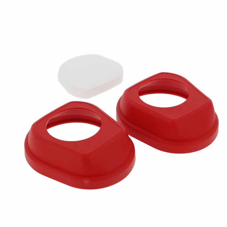 Uchwyt filtra wstępnego, czerwony (2 sztuki w opakowaniu) i filtr wstępny (10 sztuk w opakowaniu) [do SATA air star F] - należy zwrócić uwagę na datę minimalnej trwałości!