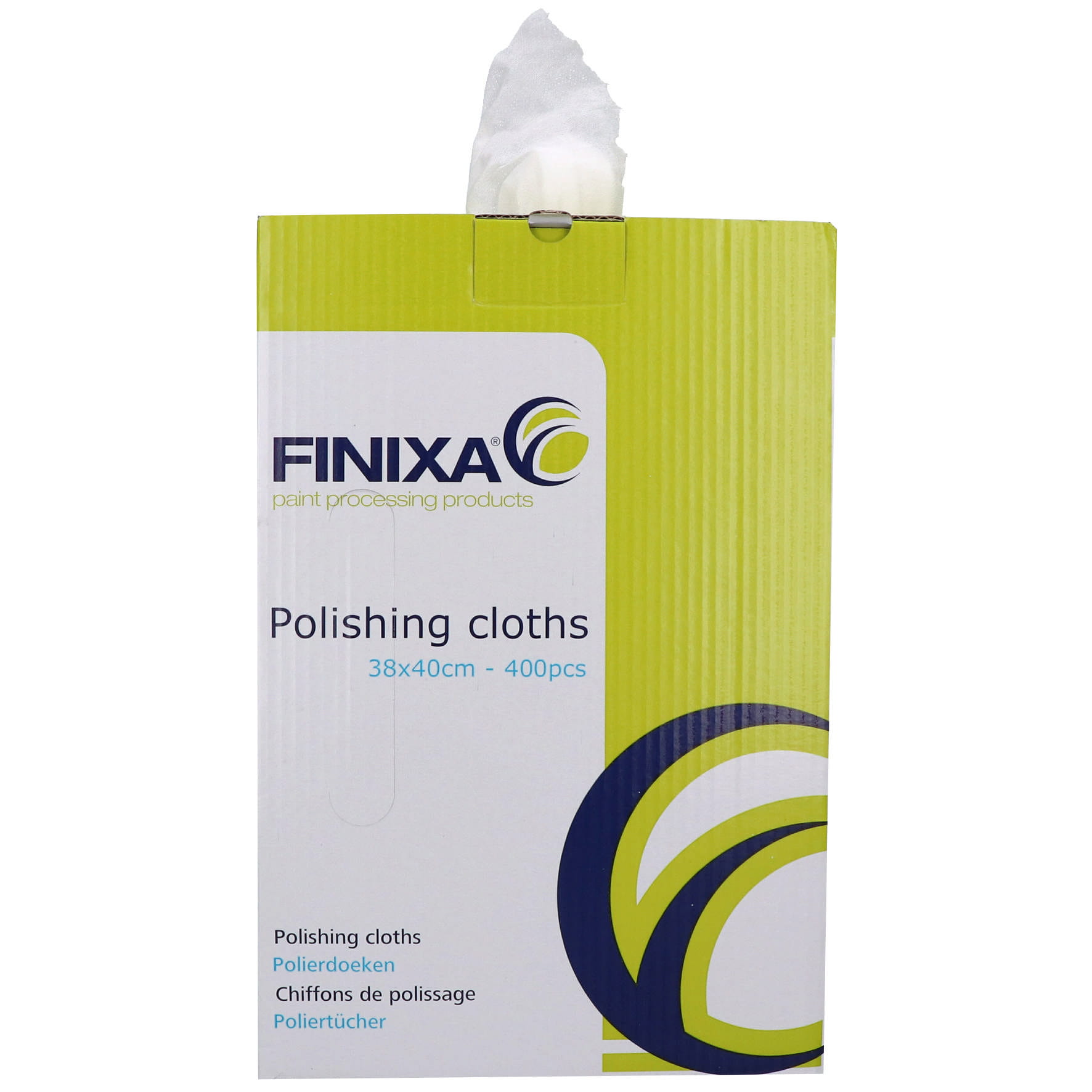 Panni per lucidatura Finixa 380 mm x 400 mm, confezione da 400 pezzi