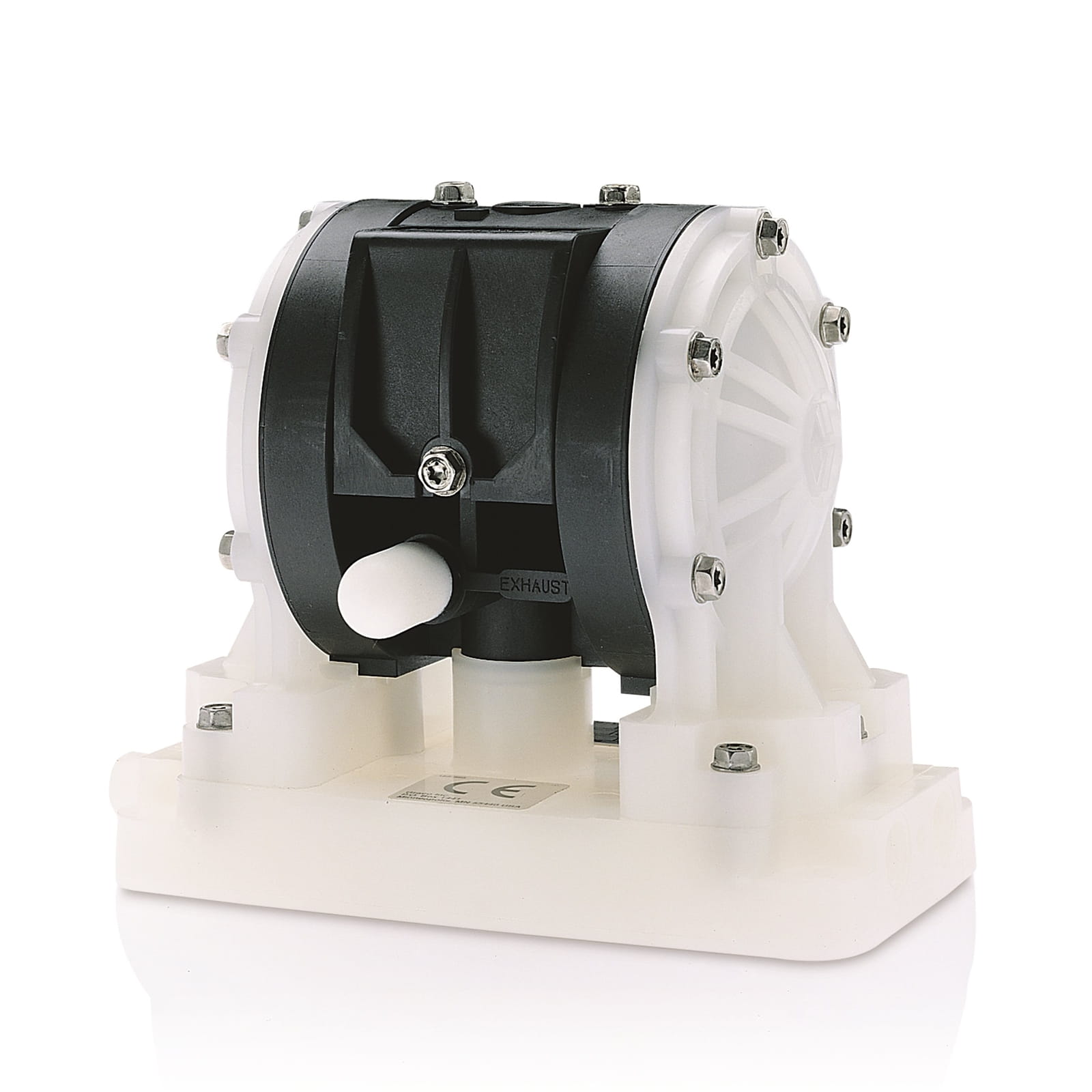 Husky 205 PP-Pumpe, ferngesteuertes PP-Mittelgehäuse, PP-Kugeln und SP-Membrane