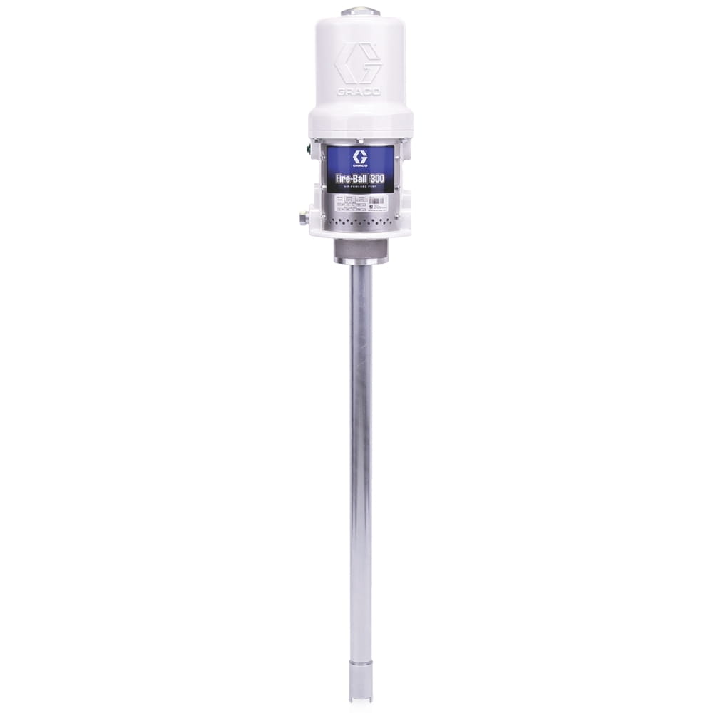 Fire-Ball® 300 Serie 15:1 Fettpumpe 181 kg (400 lb.) - Stationäre Abschmierstation CE-Komplettgerät