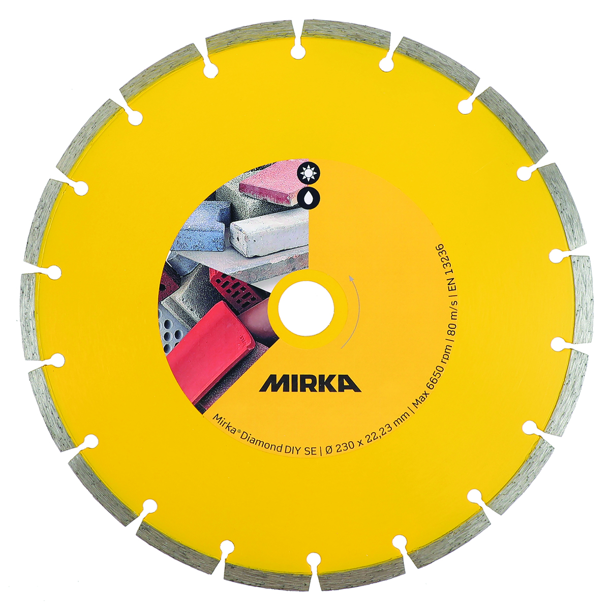 Mirka - Materiali abrasivi e lucidanti | Dischi da taglio | Mirka® Diamond Wheel DIY SE 125 mm
