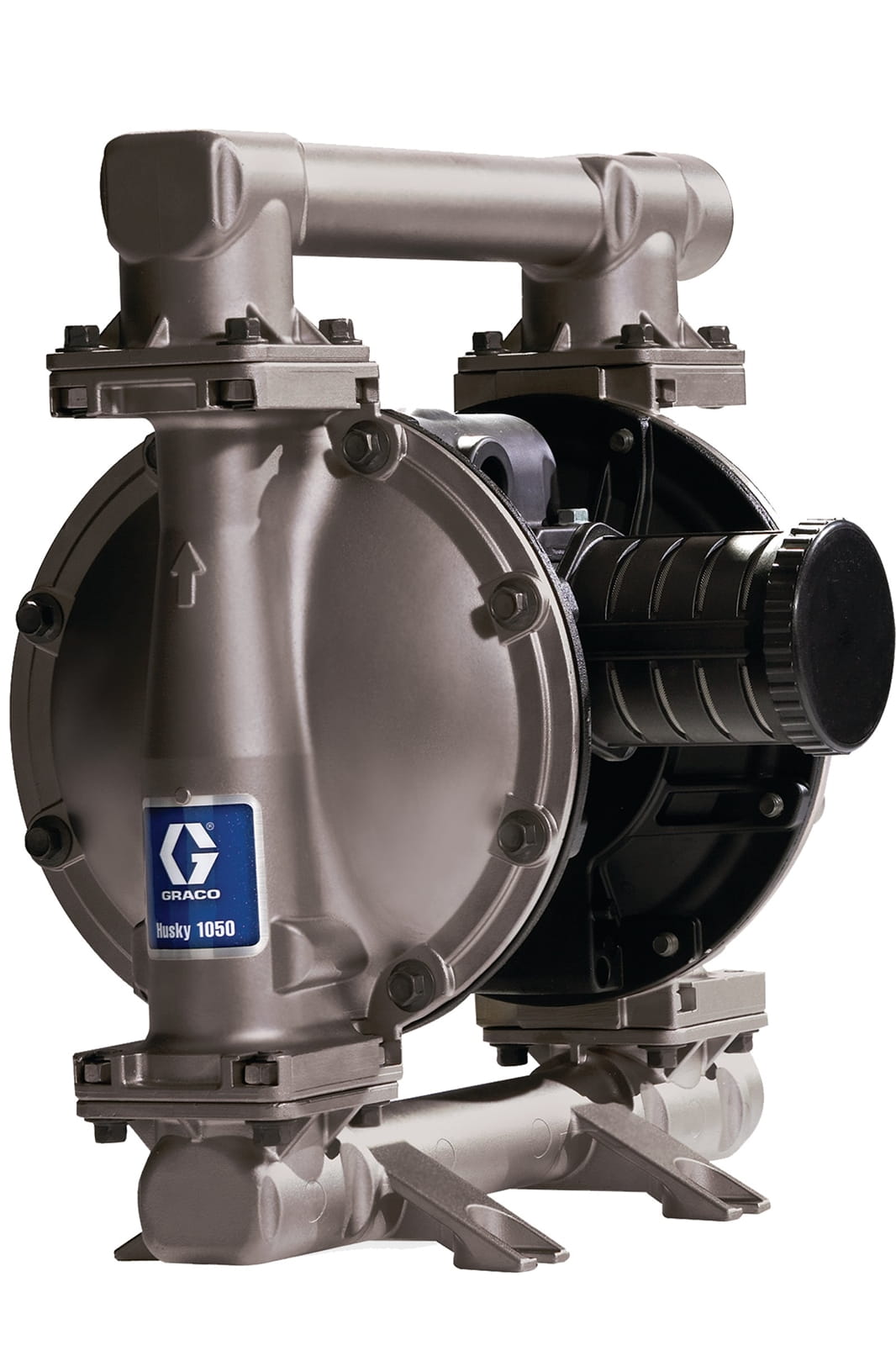 Husky 1050 SS 25.4 mm (1") NPT pump, AL centre housing, TPE seats, AC balls and TPE diaphragm