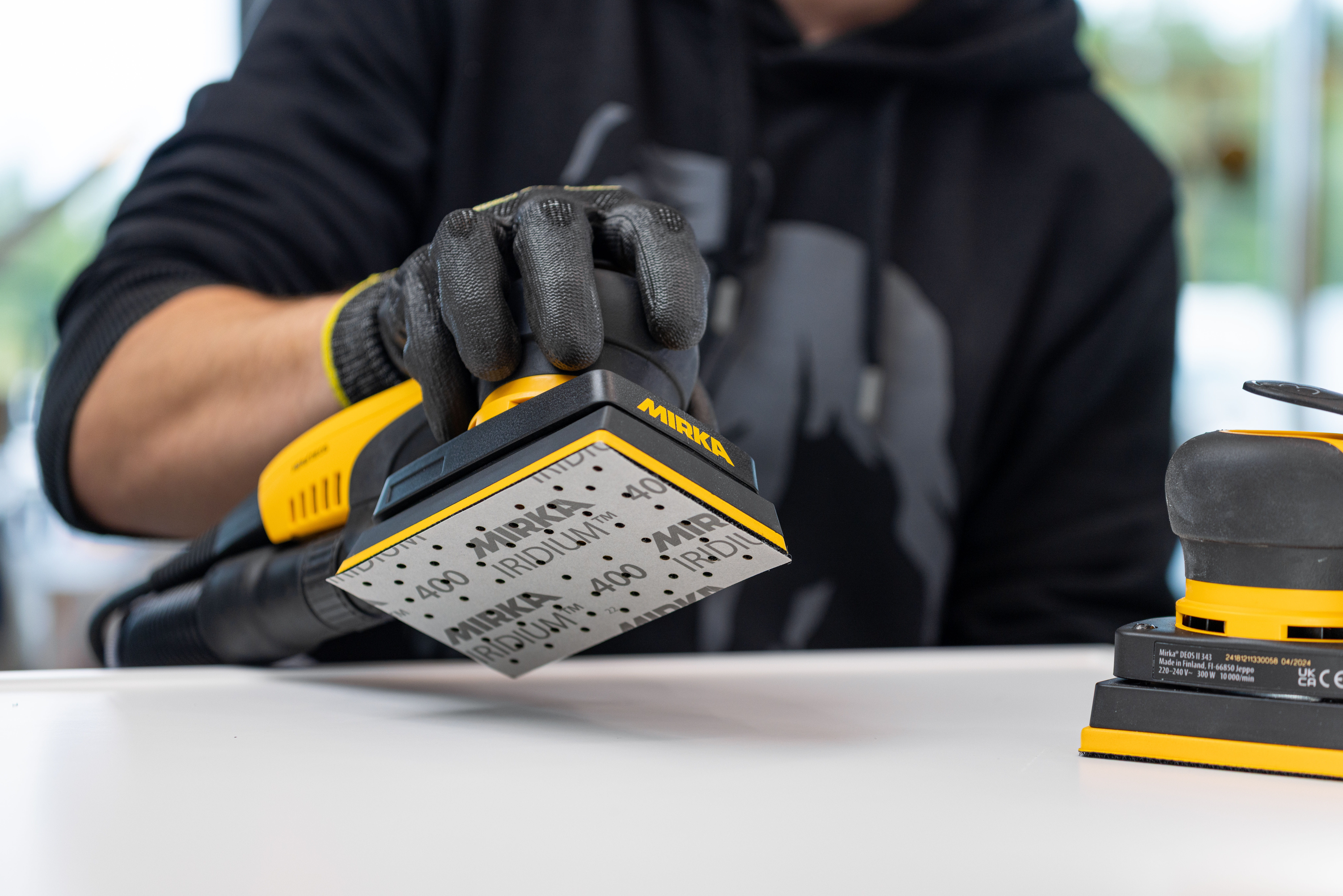 Mirka Iridium™ 81 x 133 mm Grip 54-Loch – Körnung: 80 · Packungsgröße: x50 Stück – 2I6B105080