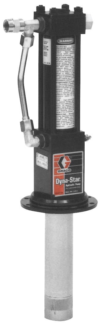 Hydraulic universal oil pump Dyna-Star® 1:1 made of stainless steel