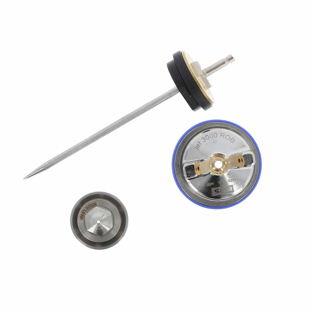 Set di ugelli SATAjet 3000 ROB RP 0,8 con finitura superficiale che ne prolunga la durata
