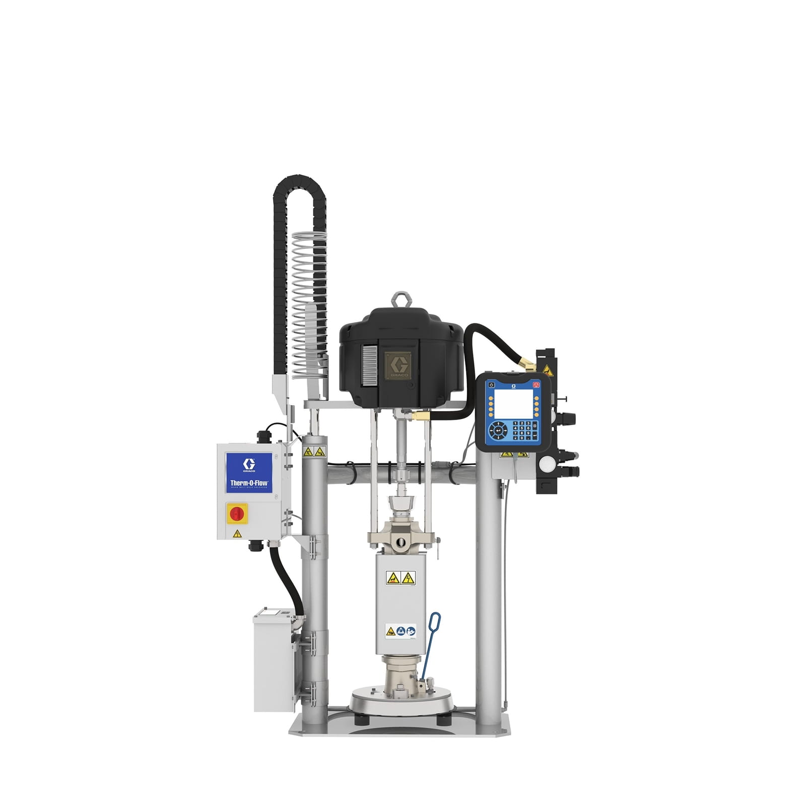 68:1 TOFw CheckMate MaxLife, beheizt, 20 l (5 Gal) D60, 60 l (16 Gal) Kohlenstoffstahl-/Aluminium-Platte, PTFE-Nitril, 240 V, ADM