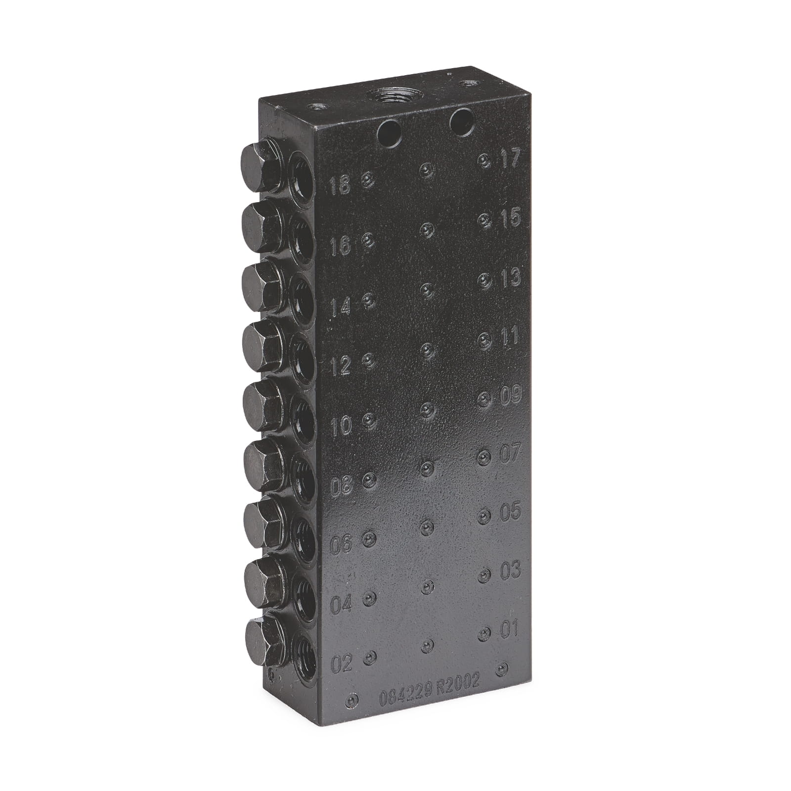 CSP inlet manifold, 1/8" NPT, 18 outlets