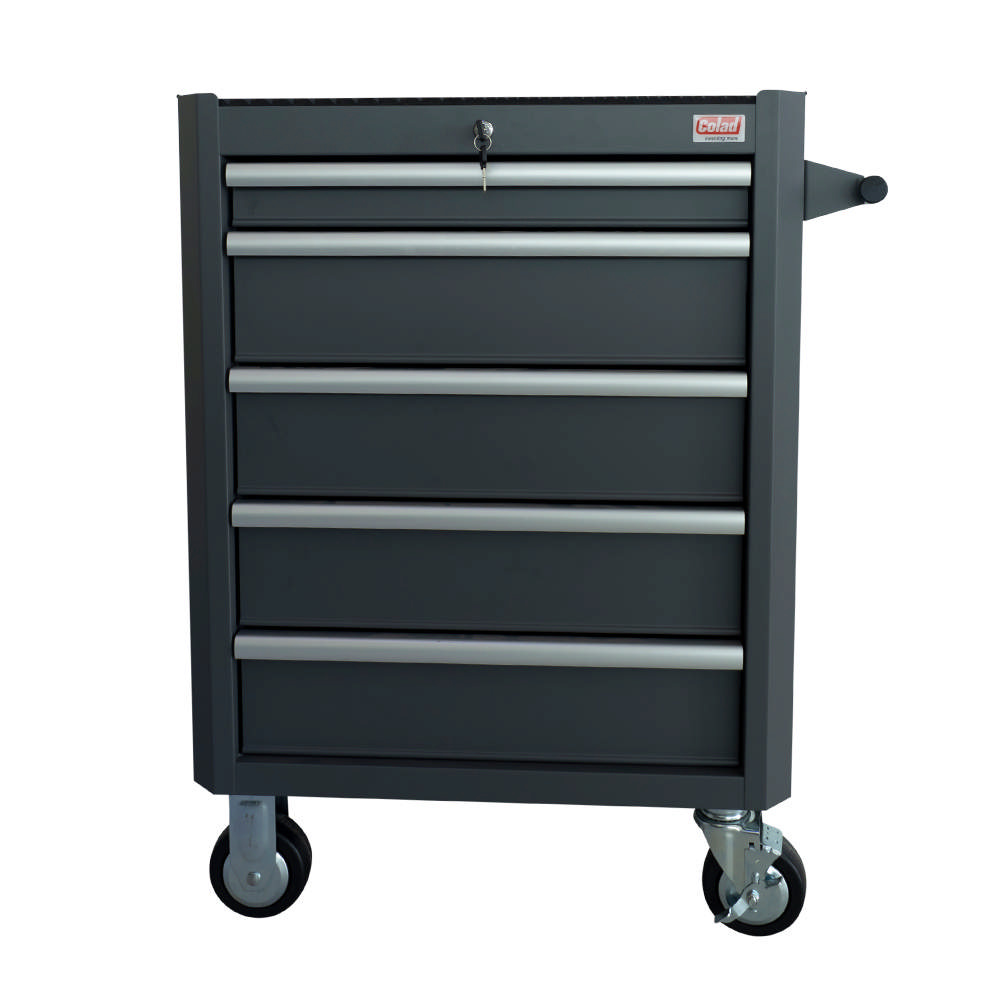 Colad workshop trolley with 5 drawers