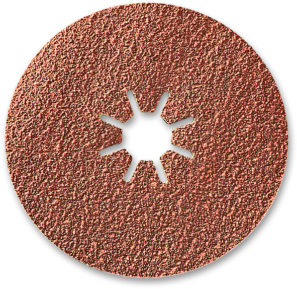 sia Abrasives 4961 sialoX – Fiberschleifscheibe – Ø 115 mm, Sternloch: 22 mm – Körnung 80