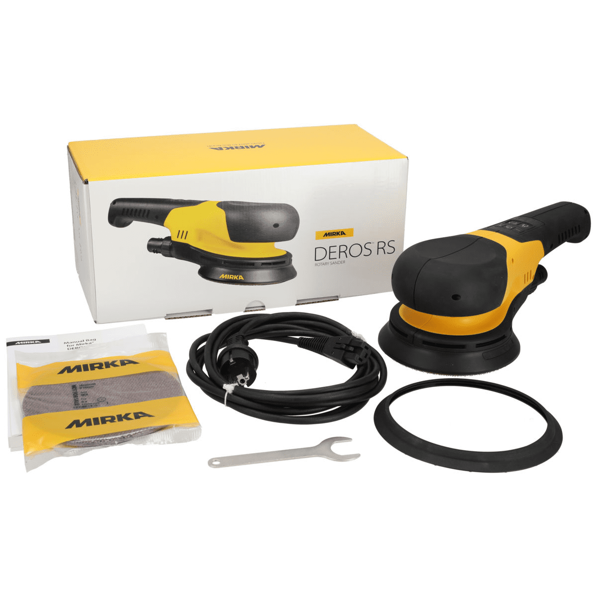 Mirka® DEROS RS 600 EU Ø 150 mm Case - Rotationsschleifmaschine