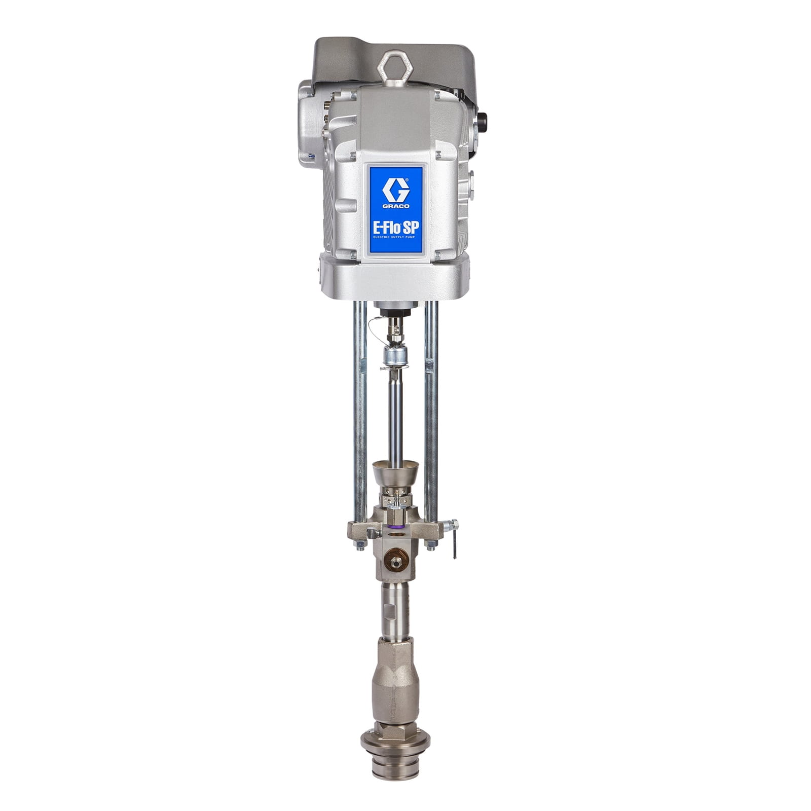 Pompa E-Flo SP, 200 cm³, Check-Mate, acciaio al carbonio, uso intensivo, 240 V, ADM