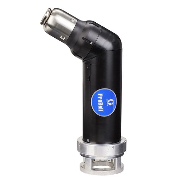 ProBell-Applikator, Hohl-Adapter-Roboter, auf Lösungsmittelbasis, 50-mm-Glockenteller, 1,5-mm-Düse