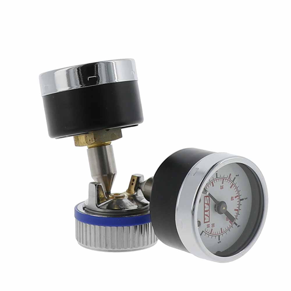 Ugello aria di controllo 1,4 - 1,6 con 2 manometri, completo [per SATAminijet 4400 B RP SR]