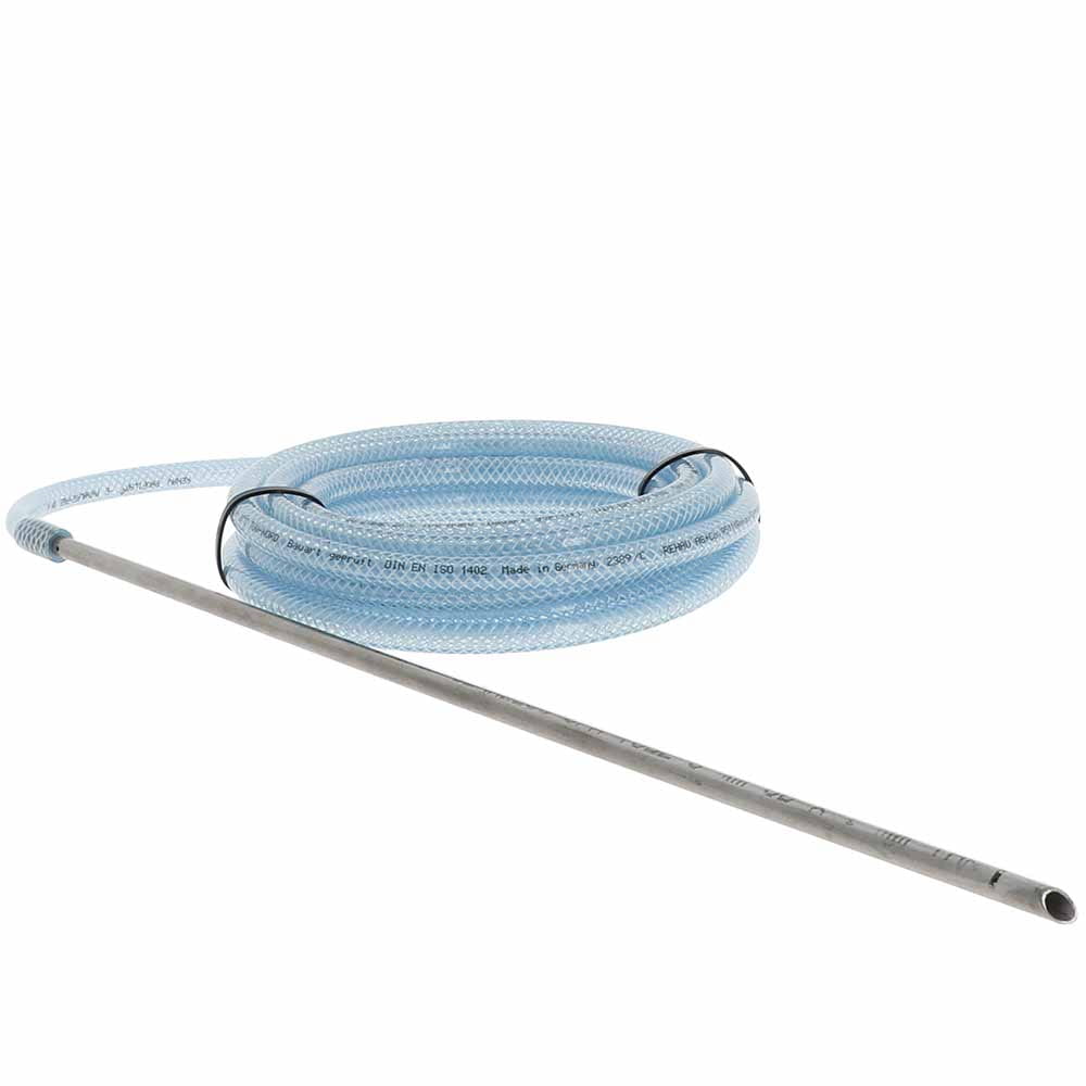 Tuyau pour matériaux SGE, longueur 5 m, 6 mm, avec tube ascendant