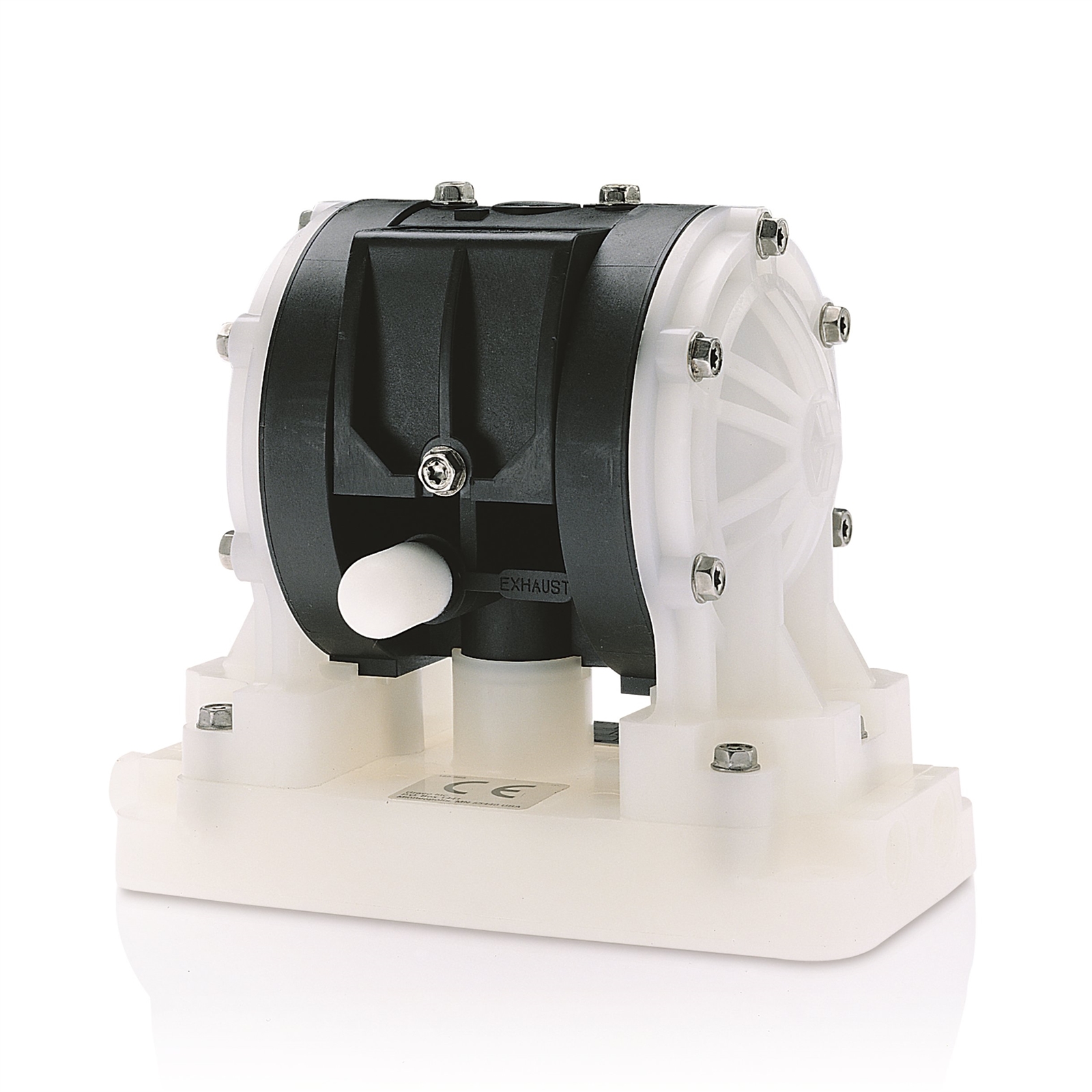 Husky 205 PP-Pumpe, PP-Mittelgehäuse, PP-Kugeln und SP-Membrane