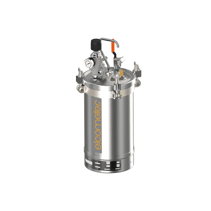 Elcometer P10TS Druckbehälter aus Edelstahl für Klebstoffe; 10 l (2,64 US-Gallonen)