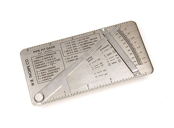 Elcometer 119 Lochnarbenlehre – imperial