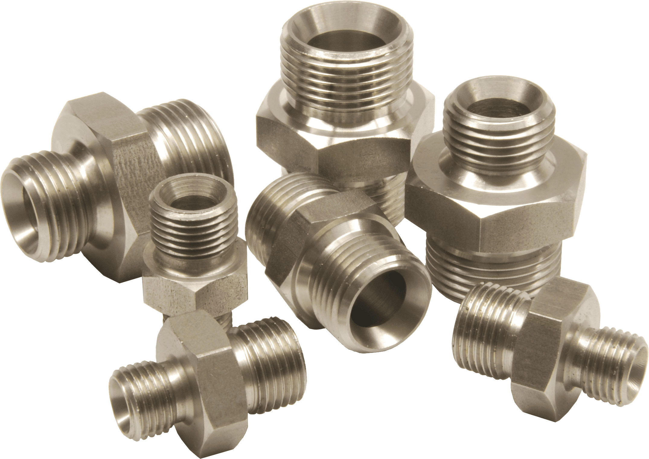 Airless Adapter & Verbindungsstücke / Schlauchverbinder Edelstahl (M 3/8"(NPS) x M 1/4"(NPS))