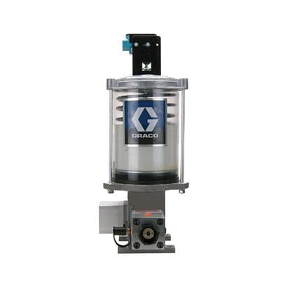 Pompe électrique Lube Master®, réservoir de graisse métallique de 5,44 kg (12 lb), montage au sol 60:1, 230/460 V, 1/2 HP, triphasé, 60 Hz, 1725 tr/min, LL