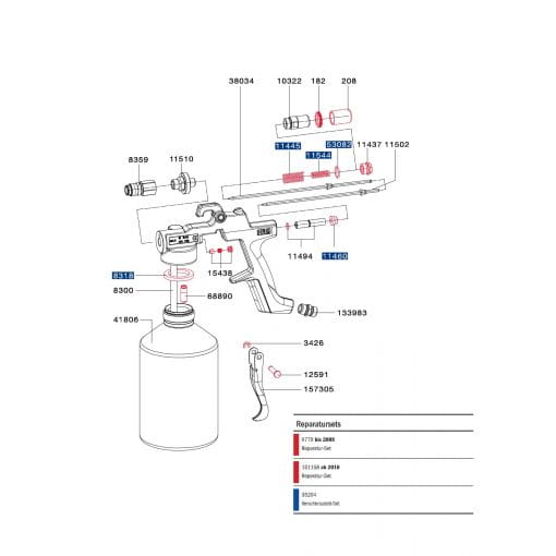 8359 SATA material coupling with free passage for probes | beschicht.com